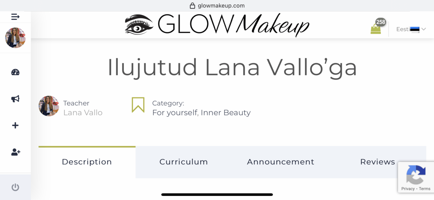 Glow Makeup by Lana Vallo
